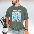 Comics Collecting Book Collector Guide Comics Lover Men's Comfort Colors T-Shirt Moss