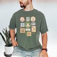 Coquette Boys Of Tommen Books Stamp Tommen College Tees Men's Comfort Colors T-Shirt Moss Coquette Boys Of Tommen Books Stamp Tommen College Tees Men's Comfort Colors T-Shirt Moss