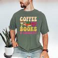 Crochet Coffee Reading Books Crocheter Crocheting Men's Comfort Colors T-Shirt Moss Crochet Coffee Reading Books Crocheter Crocheting Men's Comfort Colors T-Shirt Moss