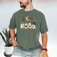 Cute Ghost Drinking Coffee Halloween Fall Ghost Book Reading Men's Comfort Colors T-Shirt Moss Cute Ghost Drinking Coffee Halloween Fall Ghost Book Reading Men's Comfort Colors T-Shirt Moss