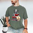 Dalmatian Reading Books Matching Bookworm Readers Librarian Men's Comfort Colors T-Shirt Moss Dalmatian Reading Books Matching Bookworm Readers Librarian Men's Comfort Colors T-Shirt Moss