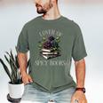 Dark Romance Book Lover Spicy Books Bookish Merch Morally Men's Comfort Colors T-Shirt Moss Dark Romance Book Lover Spicy Books Bookish Merch Morally Men's Comfort Colors T-Shirt Moss