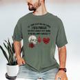 Dark Romance Bookish Merch Put My Book Down Spicy Book Women Men's Comfort Colors T-Shirt Moss