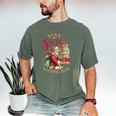 Dear Santa More Books Please Christmas Men's Comfort Colors T-Shirt Moss Dear Santa More Books Please Christmas Men's Comfort Colors T-Shirt Moss