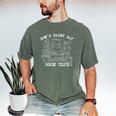 Dom's Rainy Day Book Club Men's Comfort Colors T-Shirt Moss
