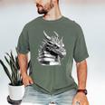 Dragon Book Men's Comfort Colors T-Shirt Moss