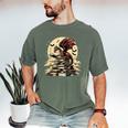 Dragon Reading a Book Dragons And Books Lover Bookworm Men's Comfort Colors T-Shirt Moss Dragon Reading a Book Dragons And Books Lover Bookworm Men's Comfort Colors T-Shirt Moss