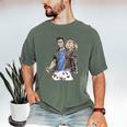 Dungeon Crawler Carl Sketchbook Princess Donut And Carl Book Men's Comfort Colors T-Shirt Moss Dungeon Crawler Carl Sketchbook Princess Donut And Carl Book Men's Comfort Colors T-Shirt Moss