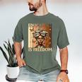 Education Is Freedom Teacher Books Black History Women Men's Comfort Colors T-Shirt Moss Education Is Freedom Teacher Books Black History Women Men's Comfort Colors T-Shirt Moss