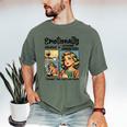 Emotionally Attached To Fictional Characters Just More Books Men's Comfort Colors T-Shirt Moss
