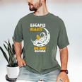 Escaped Reality Do Not Disturb Book Lover Men's Comfort Colors T-Shirt Moss