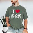 Fantasy Romantasy Book Lover I Love Heart Shadow Daddies Men's Comfort Colors T-Shirt Moss Fantasy Romantasy Book Lover I Love Heart Shadow Daddies Men's Comfort Colors T-Shirt Moss