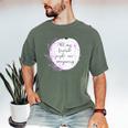 All My Favorite People Are Imaginary Book Lover Idea Men's Comfort Colors T-Shirt Moss
