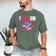 Freadom Anti Ban Books Freedom To Read Book Reading Men's Comfort Colors T-Shirt Moss