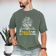 Freadom Freedom Read Banned Books Librarians Men's Comfort Colors T-Shirt Moss