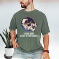Good Book Is Out Of This World Astronaut Space Men's Comfort Colors T-Shirt Moss Good Book Is Out Of This World Astronaut Space Men's Comfort Colors T-Shirt Moss