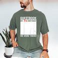 Guestbook 7th Birthday 7 Year Old Born 2018 Bday Men's Comfort Colors T-Shirt Moss