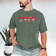 Heart Reading Books Valentine Teacher Library Book Lover Men's Comfort Colors T-Shirt Moss Heart Reading Books Valentine Teacher Library Book Lover Men's Comfort Colors T-Shirt Moss