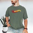 Hot Wheels Comic Book Fire Logo Men's Comfort Colors T-Shirt Moss Hot Wheels Comic Book Fire Logo Men's Comfort Colors T-Shirt Moss