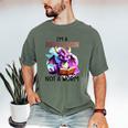 I'm A Book Dragon Not A Worm Men's Comfort Colors T-Shirt Moss I'm A Book Dragon Not A Worm Men's Comfort Colors T-Shirt Moss