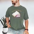 I'm In A Really Good Place In My Book Not Mentally Men's Comfort Colors T-Shirt Moss I'm In A Really Good Place In My Book Not Mentally Men's Comfort Colors T-Shirt Moss