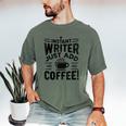 Instant Writer Just Add Coffee Author Book Writing Books Men's Comfort Colors T-Shirt Moss Instant Writer Just Add Coffee Author Book Writing Books Men's Comfort Colors T-Shirt Moss