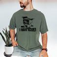 I Have Issues – Comic Book Collector Men's Comfort Colors T-Shirt Moss