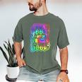Its A Good Day To Read Book Kids Boys Girls Reading Graphic Men's Comfort Colors T-Shirt Moss