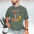 Its a Good Day To Read a Book Lovers Library Reading Women Men's Comfort Colors T-Shirt Moss