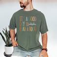 It’s a Good Day To Read a Book Lovers Library Reading Women Men's Comfort Colors T-Shirt Moss