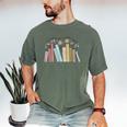 It's a Good Day To Read a Book Men's Comfort Colors T-Shirt Moss