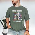 It's Not Hoarding If It's Books ShirtDragon Reading Book Men's Comfort Colors T-Shirt Moss It's Not Hoarding If It's Books ShirtDragon Reading Book Men's Comfort Colors T-Shirt Moss