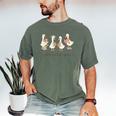 Just A Bookish Goose Goose Book LoverSilly Goose Book Club Men's Comfort Colors T-Shirt Moss Just A Bookish Goose Goose Book LoverSilly Goose Book Club Men's Comfort Colors T-Shirt Moss