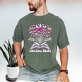 Just a Girl Who Loves Books Reading Book Butterfly Bookworm Men's Comfort Colors T-Shirt Moss Just a Girl Who Loves Books Reading Book Butterfly Bookworm Men's Comfort Colors T-Shirt Moss