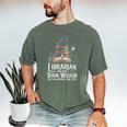 Librarian Because Book Wizard Isn't An Official Job Title Men's Comfort Colors T-Shirt Moss Librarian Because Book Wizard Isn't An Official Job Title Men's Comfort Colors T-Shirt Moss