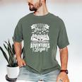 Library Where The Adventures Begin Librarian Book Readers Men's Comfort Colors T-Shirt Moss