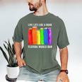 Live Life Like A Book Florida Would Ban LGBT Month Men's Comfort Colors T-Shirt Moss Live Life Like A Book Florida Would Ban LGBT Month Men's Comfort Colors T-Shirt Moss