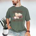 Love Books And Coffee Books Reading Coffee Drinking Men's Comfort Colors T-Shirt Moss Love Books And Coffee Books Reading Coffee Drinking Men's Comfort Colors T-Shirt Moss