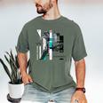 Marvel Spider-Man Gwen Stacy Responsibility Book Covers Men's Comfort Colors T-Shirt Moss