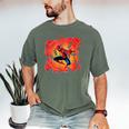 Marvel Spider-Man Peter Parker Comic Book Letter Logo Men's Comfort Colors T-Shirt Moss Marvel Spider-Man Peter Parker Comic Book Letter Logo Men's Comfort Colors T-Shirt Moss