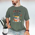 Nerdy Moms Raise Interesting Kids Books Science Men's Comfort Colors T-Shirt Moss Nerdy Moms Raise Interesting Kids Books Science Men's Comfort Colors T-Shirt Moss