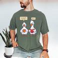 How Many Nights Reading Goose Book Lover Reader Men's Comfort Colors T-Shirt Moss How Many Nights Reading Goose Book Lover Reader Men's Comfort Colors T-Shirt Moss