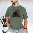 I Have No Shelf Control Dark Academia Book Lover TBR Men's Comfort Colors T-Shirt Moss