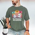 Nothing Beats Reading Rock Paper Scissors Books Lover Men's Comfort Colors T-Shirt Moss Nothing Beats Reading Rock Paper Scissors Books Lover Men's Comfort Colors T-Shirt Moss