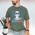 I Read Alotl Cute Axolotl Reading Book Lover Men's Comfort Colors T-Shirt Moss I Read Alotl Cute Axolotl Reading Book Lover Men's Comfort Colors T-Shirt Moss