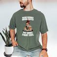 Read Books Drink Coffee Pet Dogs Fight Evil Bookworm Dog Men's Comfort Colors T-Shirt Moss Read Books Drink Coffee Pet Dogs Fight Evil Bookworm Dog Men's Comfort Colors T-Shirt Moss