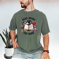 Read Books Be Kind Stay Weird Dragon Book Lover Men's Comfort Colors T-Shirt Moss Read Books Be Kind Stay Weird Dragon Book Lover Men's Comfort Colors T-Shirt Moss