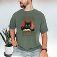 i Read Books And i Know Things Cat Reading Coffee Men's Comfort Colors T-Shirt Moss