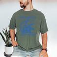 Read Books Stay Weird Men's Comfort Colors T-Shirt Moss