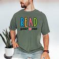 Read Your Heart Read Reading Librarian Book Across America Men's Comfort Colors T-Shirt Moss Read Your Heart Read Reading Librarian Book Across America Men's Comfort Colors T-Shirt Moss